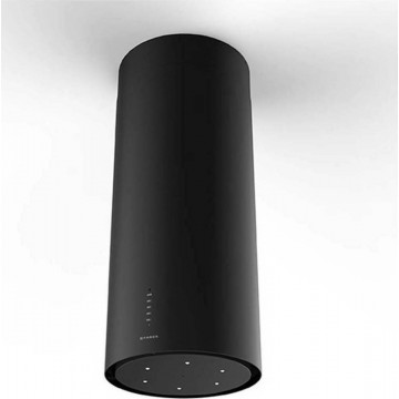 Faber CYLIND I.EVO PLUS BK MATT A37 Απορροφητήρας Νησίδα 37cm Μαύρος